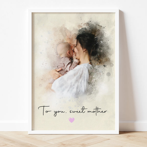 Personalized Mother's Day Gift Portraits